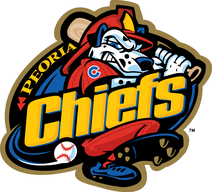 Peoria Chiefs 2005-2012 primary logo iron on transfers for clothing